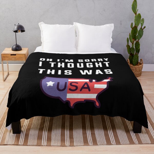 Item preview, Oh Sorry I Thought This Was America designed and sold by Club7Studios.