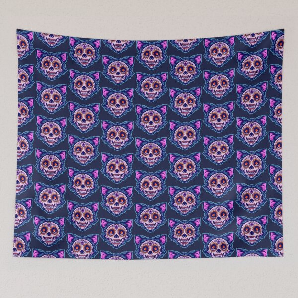 Item preview, Smiling Gata Skull designed and sold by machmigo.