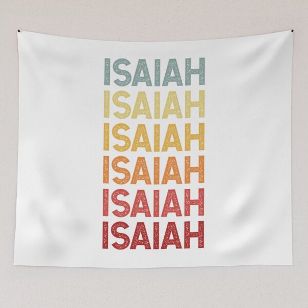 Item preview, Isaiah T-ShirtIsaiah Name Vintage Retro Gift Named Isaiah  designed and sold by Daisyshopp.