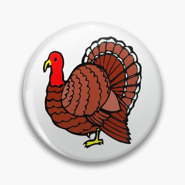 Item preview, Cute Fat Brown Turkey designed and sold by MurphyMorganGifts.