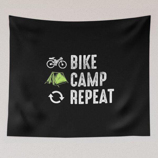 Item preview, Bikepacking Cyclists Gravel Bike Bicycle Funny designed and sold by CuteDesigns1.