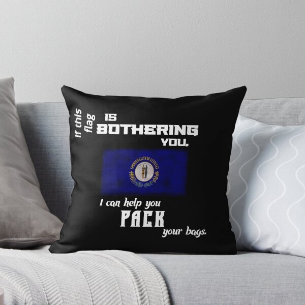 Item preview, Kentuckian flag - pack your bags designed and sold by 2Girls1Shirt.