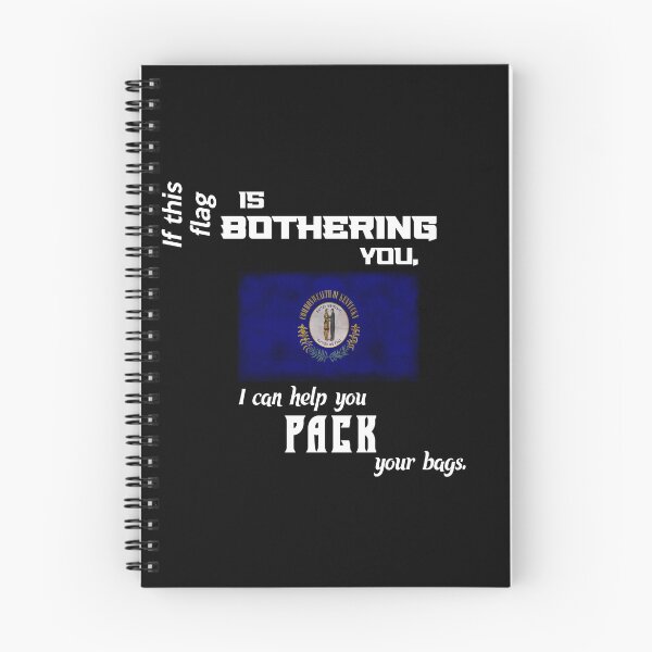 Item preview, Kentuckian flag - pack your bags designed and sold by 2Girls1Shirt.