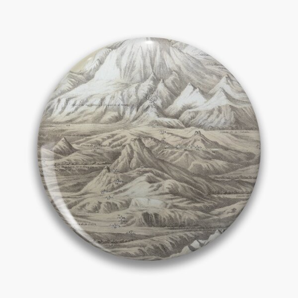 Item preview, Old Peru Mountains Map (1865) Vintage Peruvian Topography Atlas designed and sold by BravuraMedia.
