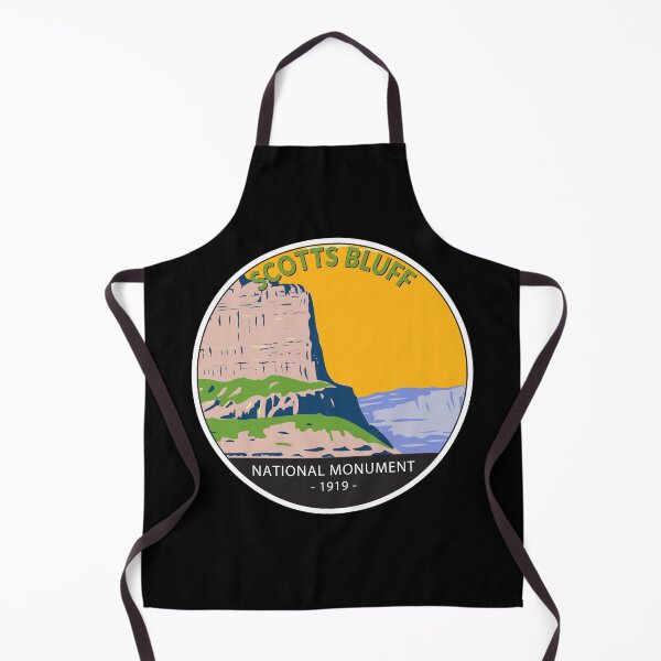 Item preview, Scotts Bluff National Monument Nebraska Circle designed and sold by KrisSidDesigns.