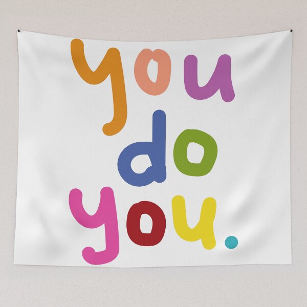 Item preview, You do You | Statement Quote Colorful designed and sold by miebyjamie.