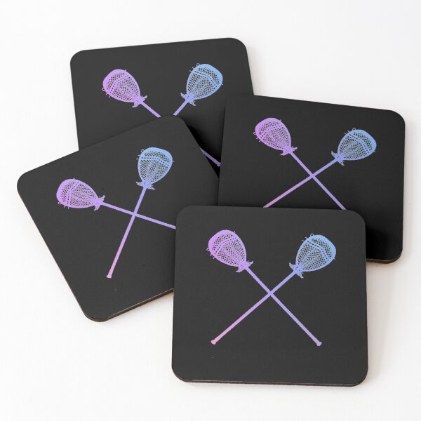 Item preview, Purple and blue lacrosse goalie sticks designed and sold by Als10806.
