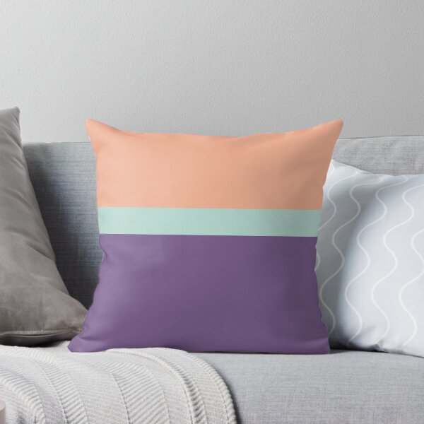 Item preview, Minimal Abstract Apricot Purple SeaGreen 02 designed and sold by BeatrisVeres.