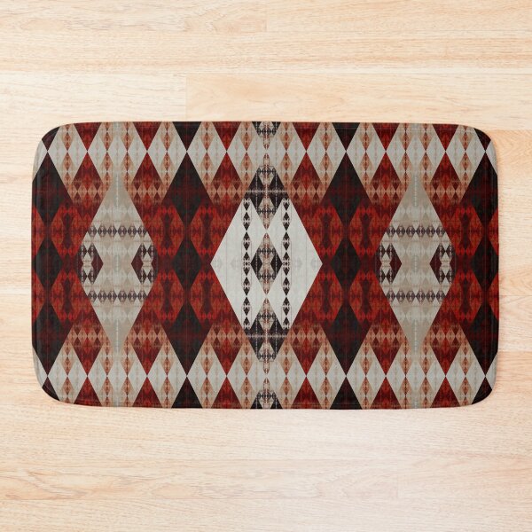 Item preview, 'Diamonds And Rust' Abstract Geometric Diamond Fractal Pattern designed and sold by Holmes-Ja.