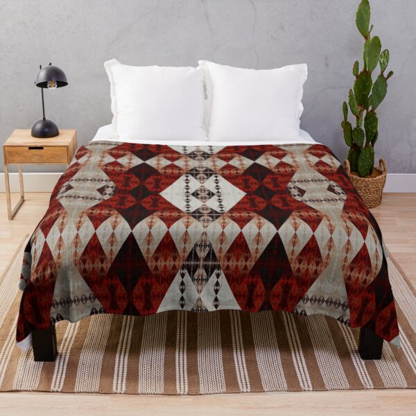Item preview, 'Diamonds And Rust' Abstract Geometric Diamond Fractal Pattern designed and sold by Holmes-Ja.