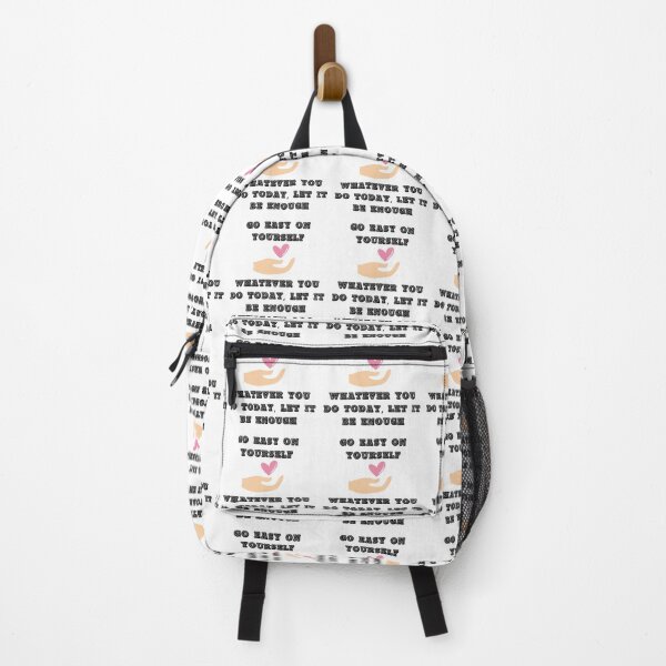 Item preview, Go Easy On Yourself Whatever You Do Today Let It Be Enough designed and sold by LuckyKermit.