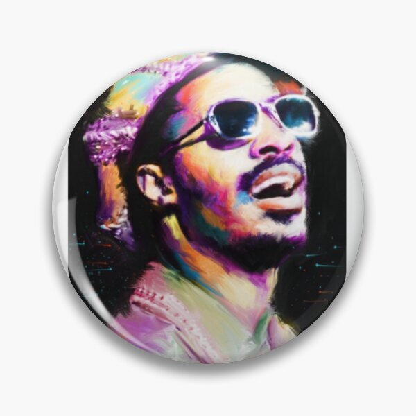 Item preview, Stevie Wonder Abstract colorful pop art Stevie Wonder_ designed and sold by TheCheekyshop.
