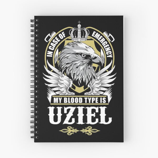 Item preview, Uziel T-ShirtUziel Name T Shirt - In Case Of Emergency My Blood Type Is Uziel Gift Item  designed and sold by Daisyshopp.