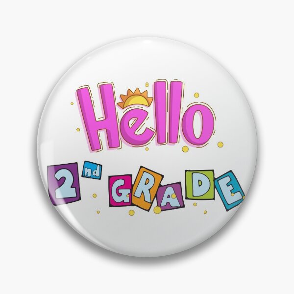 Item preview, Hello Second Grade designed and sold by Embkinshop.