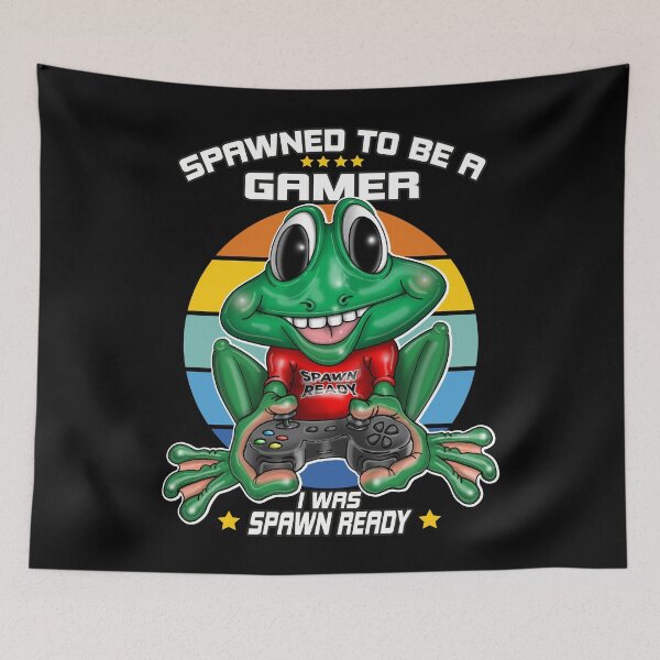 Item preview, Born To Be A Gamer Funny Spawned Video Gaming designed and sold by Status71.