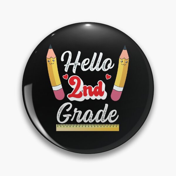 Item preview, Hello 2nd Grade Back to School Design for Teacher or Kids designed and sold by ZzCorezZ.