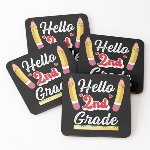 Item preview, Hello 2nd Grade Back to School Design for Teacher or Kids designed and sold by ZzCorezZ.