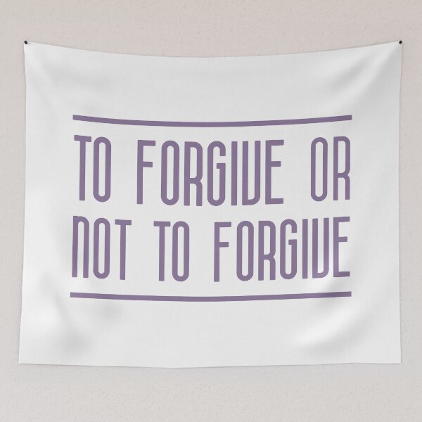 Item preview, To Forgive Or Not To Forgive (Purple) designed and sold by FilipeFerreira.