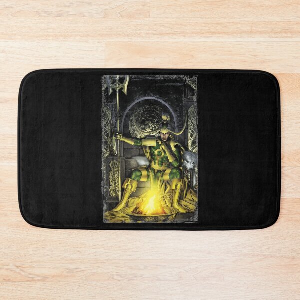 Item preview, Fenris Loki On His hrone Bonfire  designed and sold by CamiloAlba.