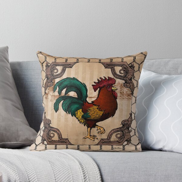 Artikelvorschau, Rooster I entworfen und verkauft von April Moen.