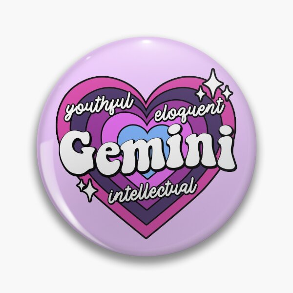 Item preview, Gemini Traits Sparkling Heart designed and sold by simon's  heart ♡.
