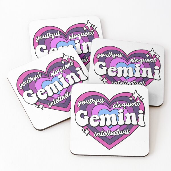 Item preview, Gemini Traits Sparkling Heart designed and sold by simon's  heart ♡.