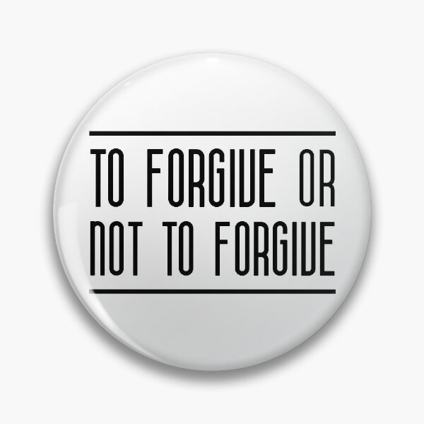 Item preview, Forgive Or Not To Forgive (Black) designed and sold by FilipeFerreira.