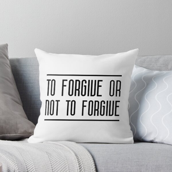 Item preview, Forgive Or Not To Forgive (Black) designed and sold by FilipeFerreira.
