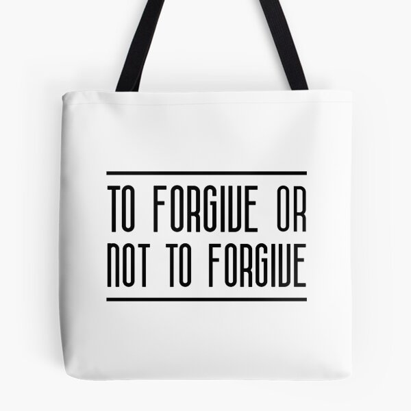 Item preview, Forgive Or Not To Forgive (Black) designed and sold by FilipeFerreira.