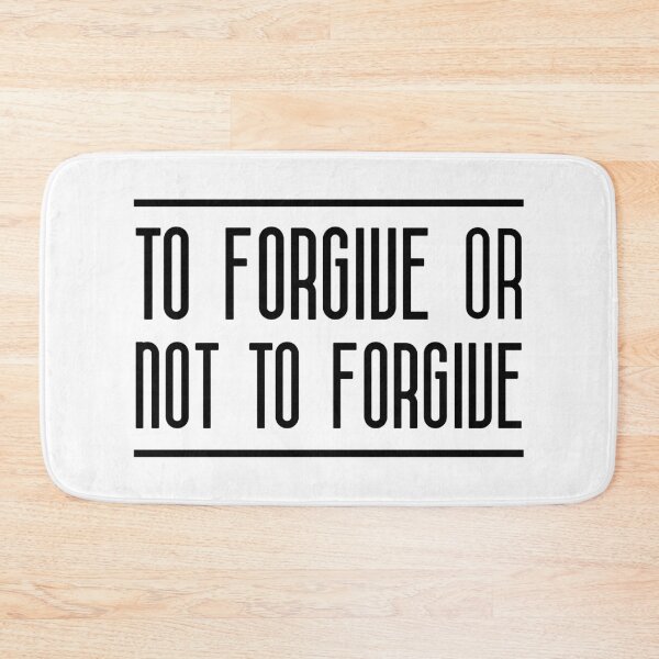 Item preview, Forgive Or Not To Forgive (Black) designed and sold by FilipeFerreira.