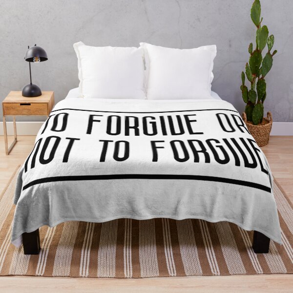 Item preview, Forgive Or Not To Forgive (Black) designed and sold by FilipeFerreira.