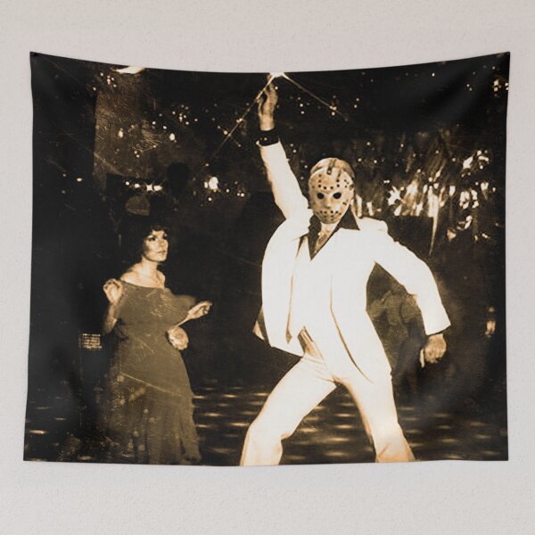 Item preview, JASON VORHEES AS JOHN TRAVOLTA designed and sold by Furry And  Purry.