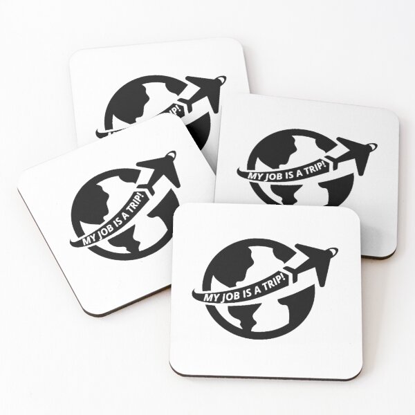 Item preview, MY JOB IS A TRIP - DAILY VACATION designed and sold by Trishq.