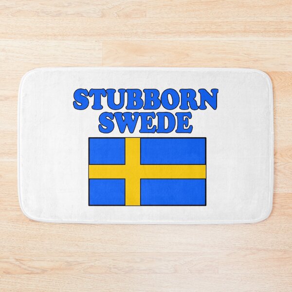 Item preview, Stubborn Swede, Swedish Flag designed and sold by funnytshirtemp.