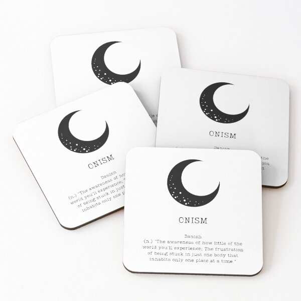 Item preview, ONISM - "Awareness of how little you'll experience" designed and sold by BookberryGarden.