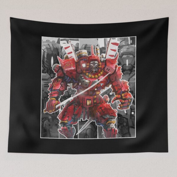Item preview, Mechwarrior T-ShirtRED SAMURAI 2  designed and sold by Daisyshopp.