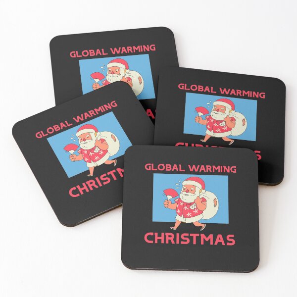 Item preview, Christmas in July Santa-Global Warming Awareness designed and sold by DiensDesign.