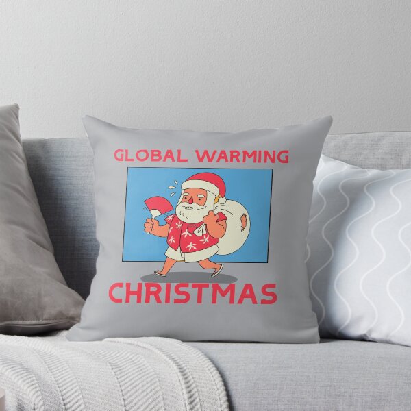Item preview, Christmas in July Santa-Global Warming Awareness designed and sold by DiensDesign.