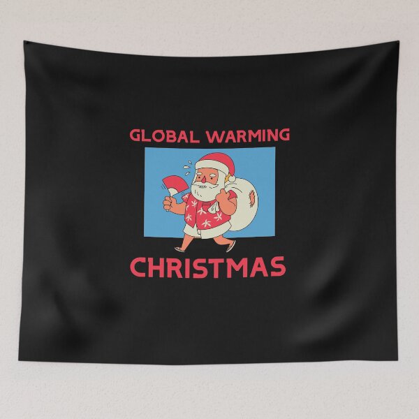 Item preview, Christmas in July Santa-Global Warming Awareness designed and sold by DiensDesign.