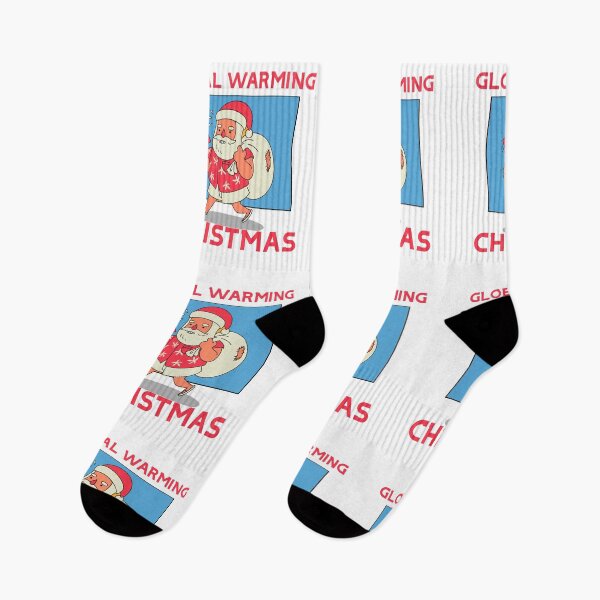 Item preview, Christmas in July Santa-Global Warming Awareness designed and sold by DiensDesign.