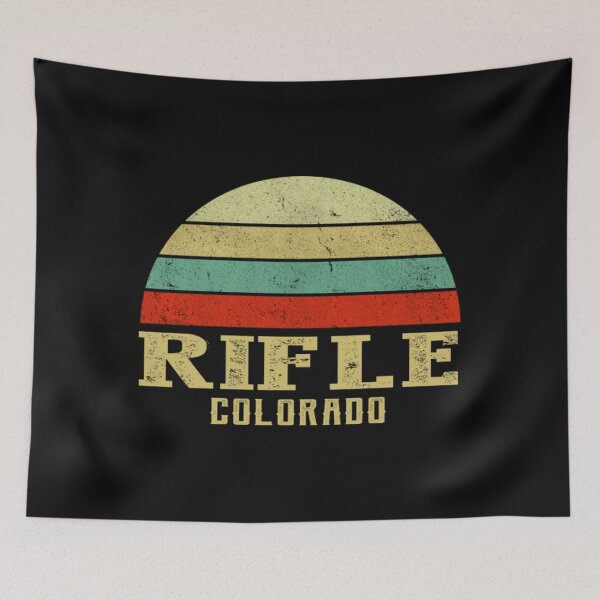 Item preview, Rifle Colorado T-ShirtCOLORADO - Vintage Retro Sunset RIFLE, CO  designed and sold by Daisyshopp.