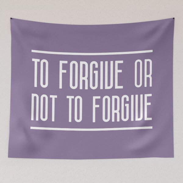 Item preview, Forgive Or Not To Forgive (Purple BG) designed and sold by FilipeFerreira.