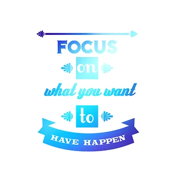 Artwork thumbnail, Focus slogan by Roshan Keenoo