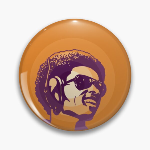 Item preview, Stevie Wonder Stevie Wonder (Orange_Purple)_ designed and sold by TheCheekyshop.