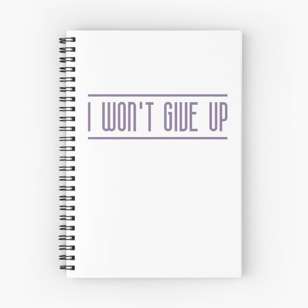 Item preview, I Won't Give Up (Purple) designed and sold by FilipeFerreira.