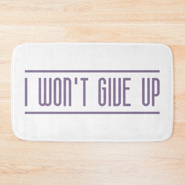 Item preview, I Won't Give Up (Purple) designed and sold by FilipeFerreira.