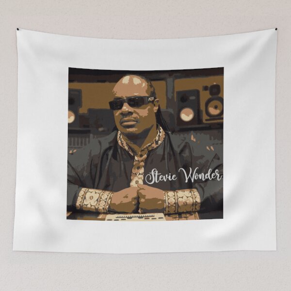 Aperçu de l'œuvre Stevie Wonder stevie wonder art, stevie wonder créée et vendue par TheCheekyshop.