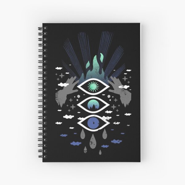 Magical Phases Spiral Notebook