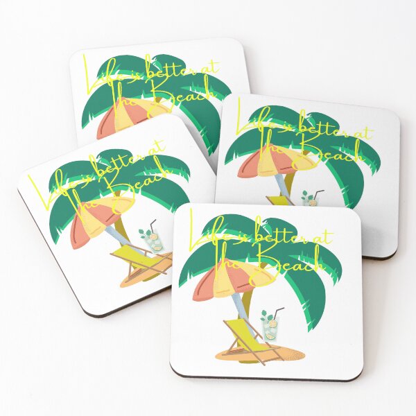 Item preview, Life is better at the beach designed and sold by Iden-store.