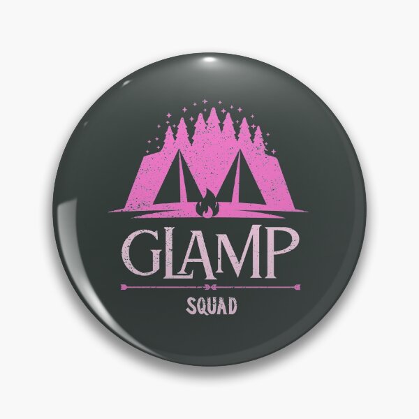 Item preview, Glamp Squad (Pink) designed and sold by CactusFamily.